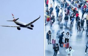طوفان سهمگین در انگلیس، صدها پرواز خطوط هوایی را لغو کرد