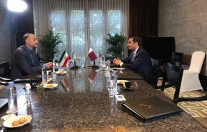 دیدار و گفت‌وگوی امیرعبداللهیان و همتای قطری در چین