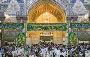 شاهد.. أجواء ولادة الامام الحسن (عليه السلام) في كربلاء المقدسة 
