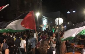 فلسطینیان در حمایت از مسجدالاقصی امشب در «حیفا» تظاهرات می‌کنند