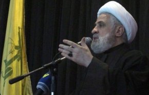 انتقاد شیخ نعیم قاسم از سازشکاران عربی/ حزب الله تا آزادی کامل، در کنار مردم فلسطین است