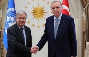 ملاقات گوترش با اردوغان / روسیه مقصد بعدی دبیرکل