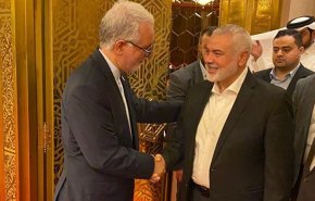 برگزاری گرامیداشت روز قدس از سوی سفارت ایران در دوحه با حضور اسماعیل هنیه