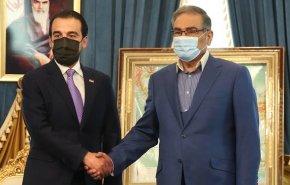 دیدار الحلبوسی با علی شمخانی