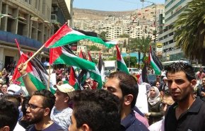 تجمع همبستگی با مسجد الاقصی در صیدا