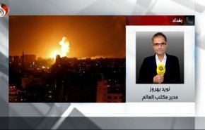 گزارش خبرنگار العالم از جزییات حمله موشکی به پالایشگاه نفت اربیل+ ویدئو