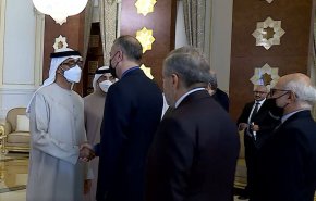 حضور امیرعبداللهیان در مراسم یادبود رئیس فقید امارات متحده عربی