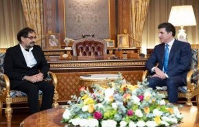 نيجيرفان بارزاني يستقبل الفنان الايراني 'شهرام ناظري'