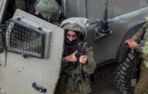 استفاده رژیم صهیونیستی از دختر فلسطینی به عنوان سپر انسانی