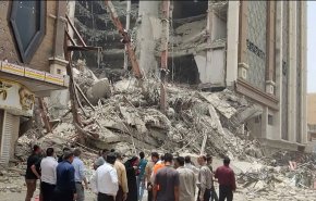 جدیدترین اخبار از حادثه ریزش ساختمان متروپل آبادان + فیلم