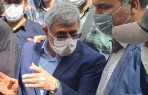 حضور سردار قاآنی در تشییع پیکر شهید صیادخدایی + فیلم