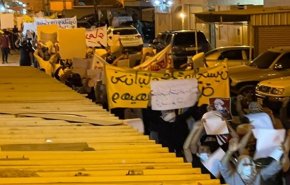 راهپیمایی صدها بحرینی در اعلام همبستگی با آیت الله عیسی قاسم  
