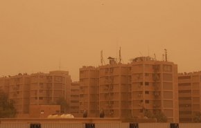 طوفان غبار دوباره آسمان بغداد را سرخ کرد