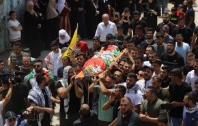 جماهير بيت لحم تشيع جثمان الشهيد زيد غنيم