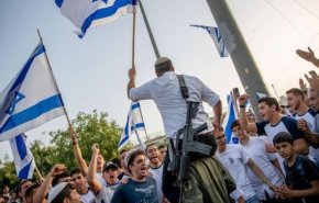 یورش صدها شهرک نشین به الخلیل فلسطین