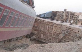 ویدیو/ خروج مرگبار قطار از ریل در حوالی طبس