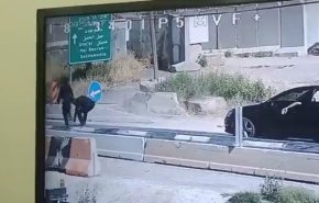 جوان فلسطینی اسلحه نظامی اسرائیلی را ربود+ ویدئو