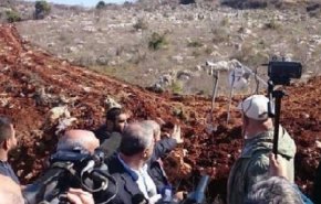 تظاهرات لبنانی ها در مرز با فلسطین اشغالی