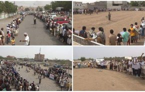 وقفات غاضبة في الحديدة تنديدا بجريمة اغتصاب فتيات حيس