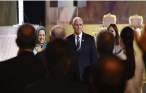 درخواست پنس از بایدن برای عدم بازگشت به برجام در نشست گروهک منافقین