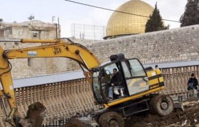 هشدار مفتی قدس درباره خطر تخریب مسجدالأقصی