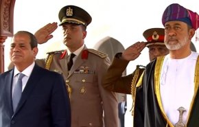 دیدار رئیس جمهور مصر با سلطان عمان