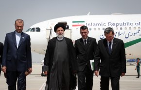 آیت‌الله رئیسی وارد ترکمنستان شد
