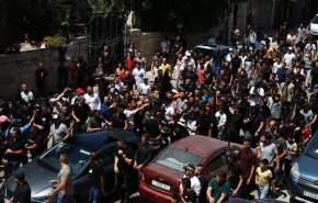 پیکر شهید مرعی در جنین تشییع شد