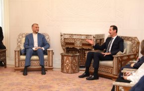 امیرعبداللهیان: ادعای غربی‌ها مبنی بر تلاش برای ثبات در سوریه واقعی نیست/ بشار اسد: موازنه در منطقه به نفع ما در حال تغییر است
