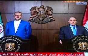 امیرعبداللهیان: با تمام قدرت درکنار سوریه علیه تروریسم می ایستیم/ ایران آماده تلاش برای جلوگیری از منازعه نظامی بین ترکیه و سوریه است / استقبال دمشق از هرگونه ابتکار عقب نشینی ترکیه از اراضی سوریه