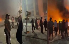 تظاهرات در لیبی برای محکوم کردن اقدامات خرابکارانه 