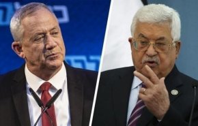 دیدار و گفتگوی محمود عباس با وزیر جنگ رژیم صهیونیستی