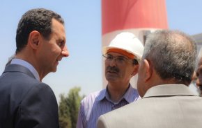 بشار اسد برای اولین بار از زمان آزادسازی وارد حلب شد+عکس