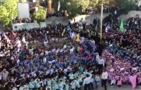 «سلام فرمانده» بیخ گوش صهیونیست‌ها اجرا شد+فیلم