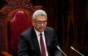 رئيس برلمان سريلانكا يعلن قبول استقالة راجاباكسا