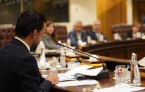 جلسه مهم رئیس پارلمان عراق با روسای فراکسیون‌ها
