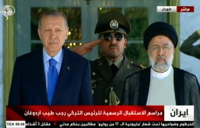 استقبال رسمی رئیسی از اردوغان در سعدآباد