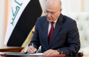 رئیس جمهور عراق خواهان غلبه گفتمان عقلانیت و گفتگو شد