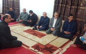 مساعد رئيس مؤسسة الاذاعة والتلفزيون يتفقد مصور قناة 