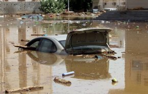 وقوع سیل در مناطق مختلف عربستان