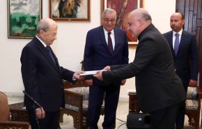سفیر کشورمان در لبنان استوارنامه خود را تقدیم میشل عون کرد