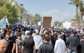 آغاز حضور طرفداران جریان صدر در منطقه سبز بغداد