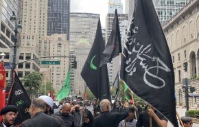 شور حسینی در روز حسین (ع) در قلب نیویورک