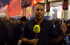 حضور گسترده خیل عظیم زائران در کربلا همزمان با عاشورا حسینی