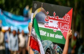 تظاهرات ضد صهیونیستی در تهران/ دوران بزن دررو برای صهیونیست‌ها و حامیان آن پایان یافته است