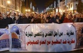 تاکید بر حمایت مردم مغرب از فلسطین