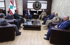 دیدار سفیر ایران با فرمانده ارتش لبنان