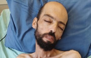 تصاویری ناراحت‌کننده از اسیر فلسطینی پس از 169 روز اعتصاب غذا