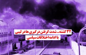ویدئوگرافیک | بررسی درگیری ها در لیبی