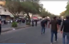 آغاز عقب‌نشینی حامیان صدر از منطقه سبز بغداد/نیروهای امنیتی بر کاخ ریاست جمهوری تسلط یافتند